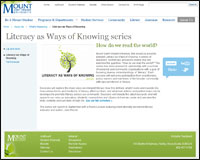 Mount Saint Vincent University hosting ‘Literacy as Ways of Knowing’ series