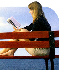 Woman reading