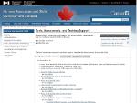 Human Resources and Skills Development Canada - Tools and Support